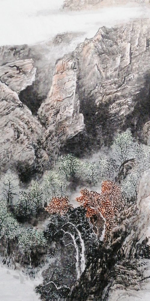 繼承傳統 范文升精品山水畫作品鑒賞