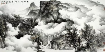 締造震古爍今之云性山水勝境 著名畫家北海先生開創哲理動勢山水畫風解析