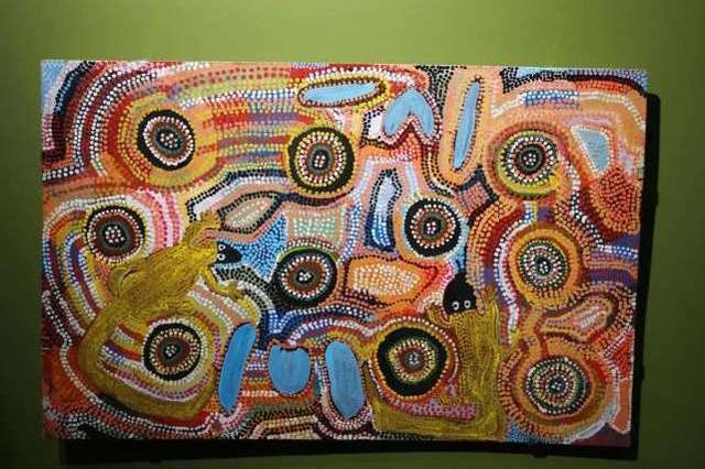 土著并不土藝術(shù)很發(fā)達(dá)之澳大利亞土著繪畫藝術(shù)歷史