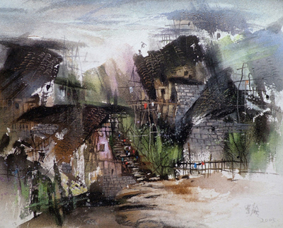 李軍聲:軍聲畫院院長,砂石畫創始人