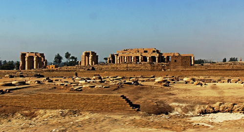 女王神廟古建筑,千年壁畫帝王谷 埃及游之六