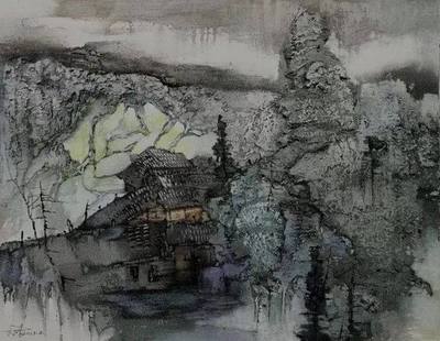 中國網絡美術館:砂石畫創始人-李軍聲