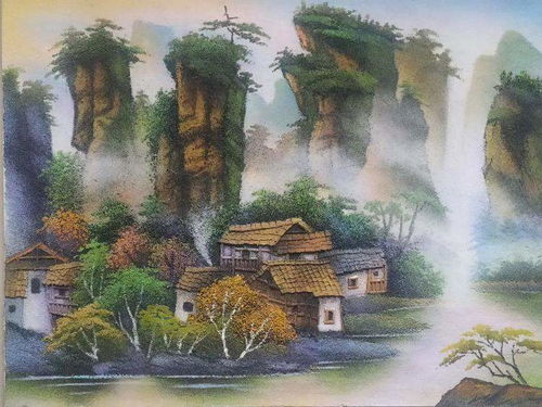 長沙保安的 繪畫人生 自學畫畫40多年,走紅后一個月賣出10幅畫作